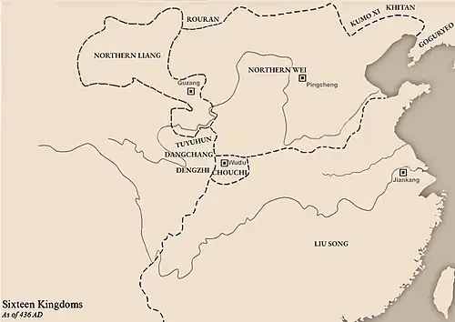 436 – End of the Sixteen Kingdoms