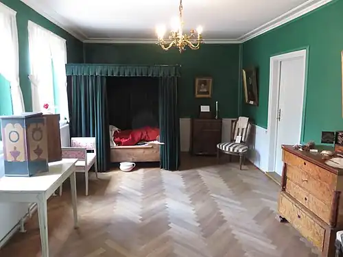 Part of the shipping agent's private residence on the first floor