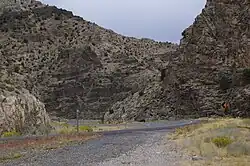 US&nbsp;50 descending from Skull Rock Pass in western Utah