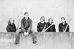 Sky Architect in 2009 (from left to right): Guus Van Mierlo, Christiaan Bruin, Wabe Wieringa, Rik Van Honk, Tom Luchies.