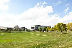 Skyline view of Prescott Valley civic center