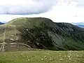 Slieve Commedagh and the Mourne Wall viewed from Slieve Donard