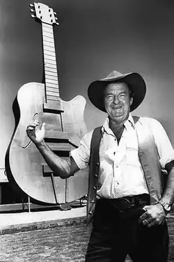 Dusty at the Golden Guitar awards in Tamworth