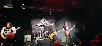 Slomosa performing on the island of Stord in 2024