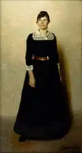 Harald Slott-Møller, My Wife, 1887, Fuglsang Kunstmuseum