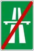 III-11 End of motorway.