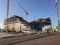 Construction of the Sluishuis in 2021