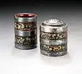 Lacquered cosmetic box, late Western Han dynasty
