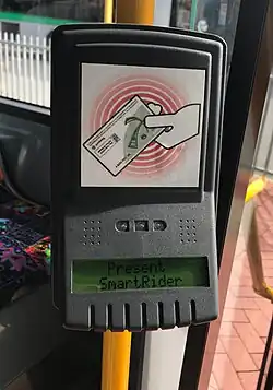 SmartRider reader,  2018
