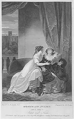 Act II scene 5: Juliet intreats her nurse