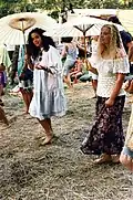 Image 13Dancers at the 1992 Snoqualmie Moondance Festival in Snoqualmie, Washington. (from 1990s in fashion)