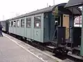 Passenger coach 22 of the Hohenzollern train