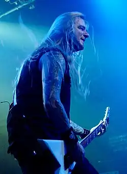Antonsson with Soilwork in 2007
