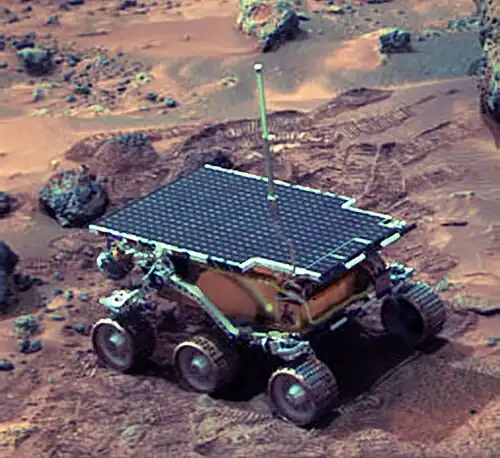 NASA's Sojourner rover on Mars