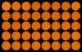 Eclipse progression from Oria, Italy