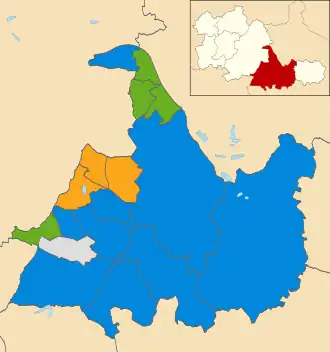 2022 results map