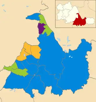 2014 results map