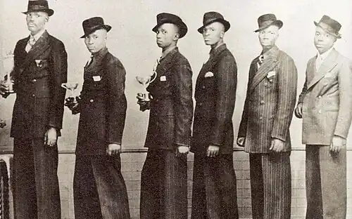 The Evening Birds in 1941
