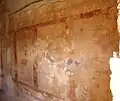 Wall paintings in the House of Leda