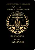 A Republic of Somaliland passport issued in 2010s