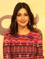 A picture of Sonali Bendre.