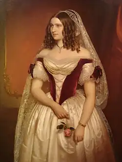 Sophie von Stockau, Unidentified painter, 19th century