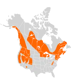 Map of range