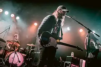 Sorority Noise performing at The Glasshouse in November 2017