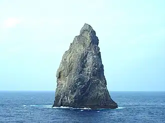 An image of the Lot's Wife crag