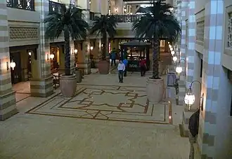 Interior lobby