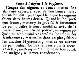 French recipe