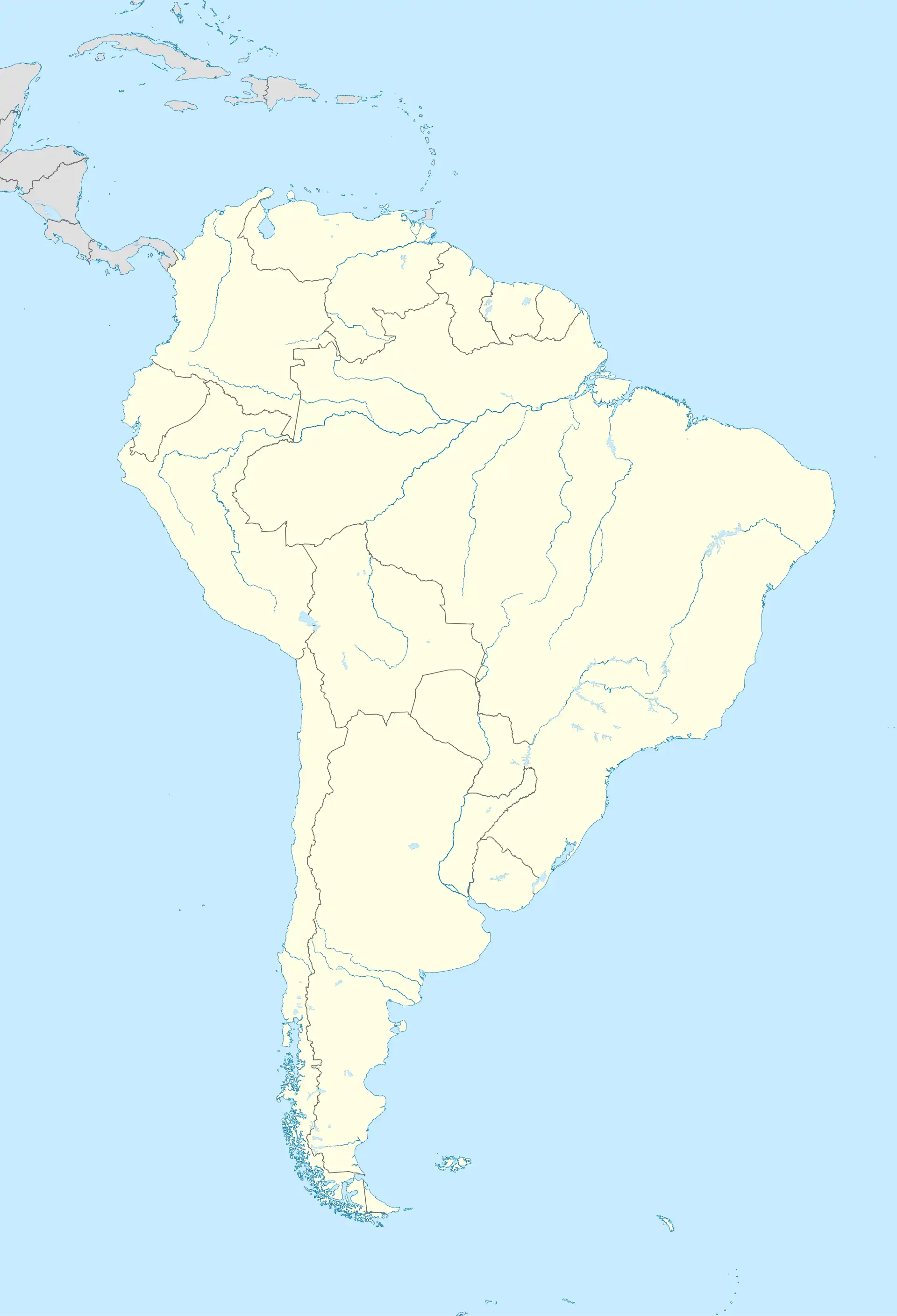 Super Rugby Americas is located in South America