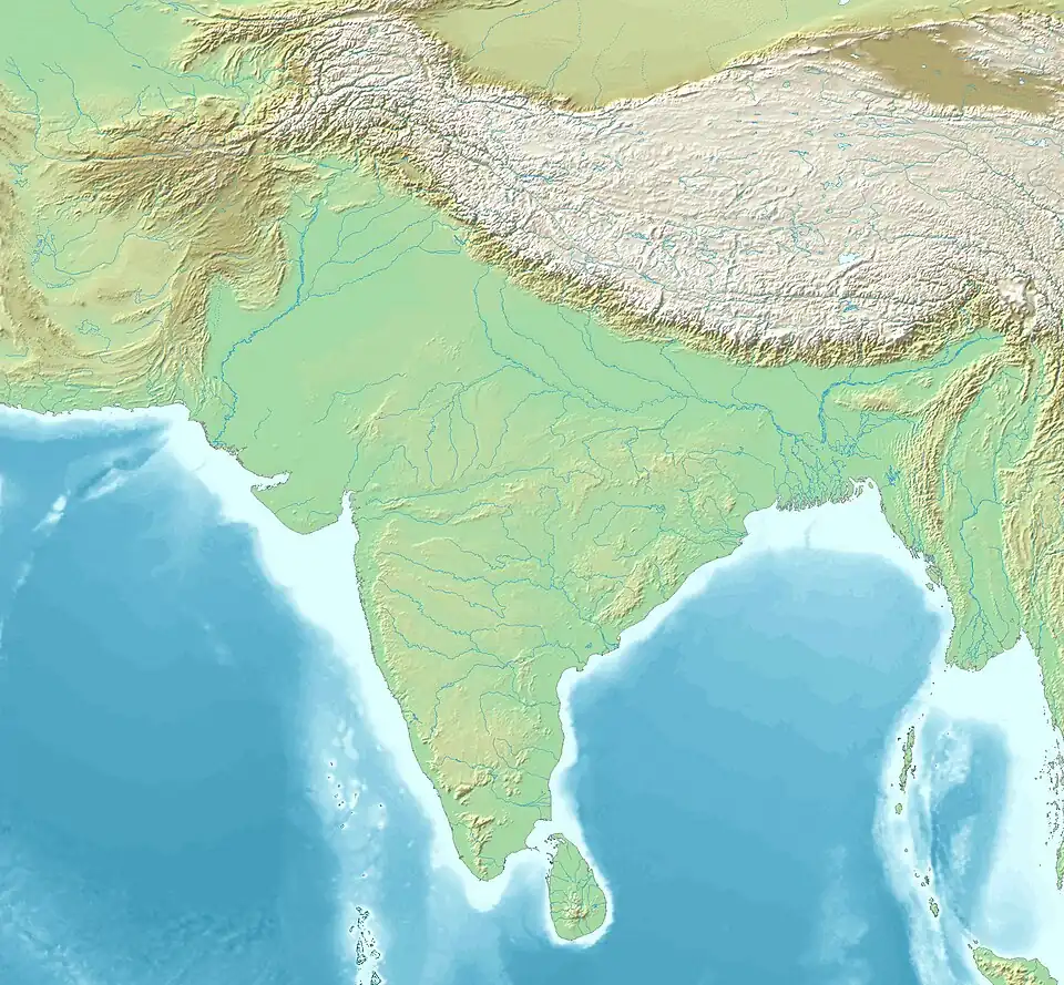 Dhaka is located in South Asia