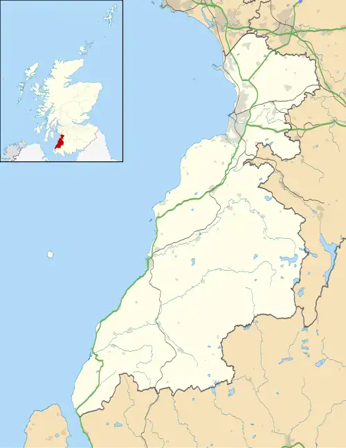 Prestwick&nbsp; is located in South Ayrshire