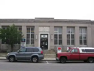 U.S. Post Office at South Norwalk, Connecticut, completed 1937.