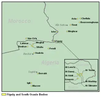 South Oranie and Figuig