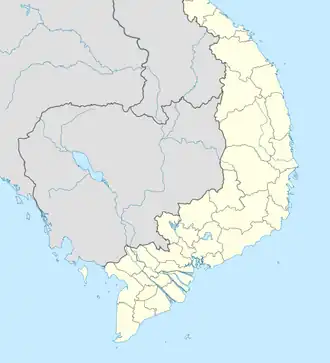 Cape Cà Mau is located in South Vietnam