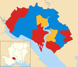 2007 results map