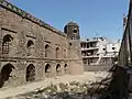 South east corner with Khirki village in the background