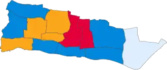 1991 results map
