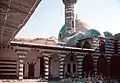 Southern view of the courtyard and mosque