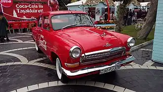 A Coca-Cola car
