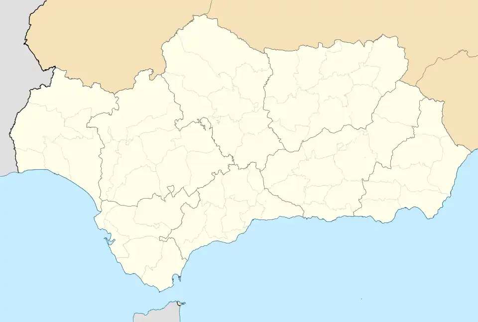 Comares is located in Andalusia