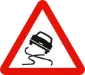 A-17 Slippery road