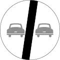 B-434 End of no overtaking