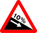 P-16a Steep descent