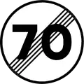 R-501 End of speed limit