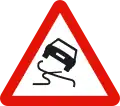 P-19 Slippery road