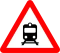 P-8 Level crossing without barriers