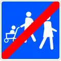 S-31 End of pedestrian zone